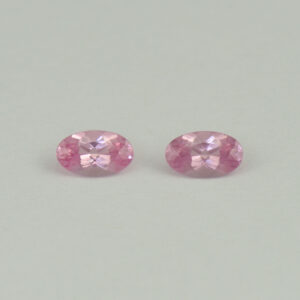 PinkSpinel oval pair 5.0x3.0mm 0.49cts N sp710