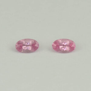 PinkSpinel oval pair 5.1x3.1mm 0.51cts N sp714