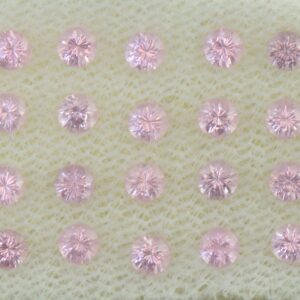 PinkSpinel round box set 2.5mm 1.56cts N sp498