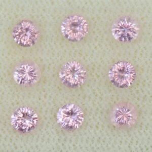 PinkSpinel round box set 3.0mm 1.89cts N sp499
