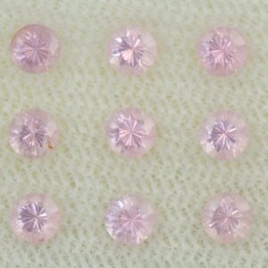 PinkSpinel round box set 3.0mm 2.04cts N sp501
