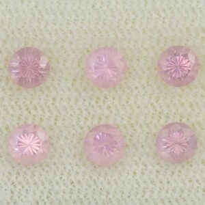 PinkSpinel round box set 3.5mm 2.00cts N sp707