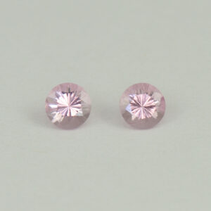 PinkSpinel round pair 3.5mm 0.38cts N sp711 SOLD
