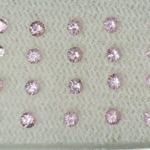 PinkSpinel rounds 2.0mm 0.83cts sp505