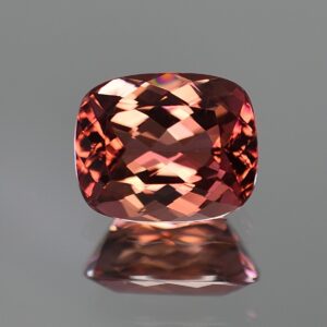PinkTourmaline cushion 10.9x9.0mm 4.20cts H tm473