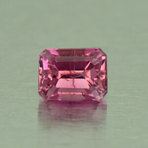 PinkTourmaline eme cut 6.5x5.0mm 1.22cts N tm1425