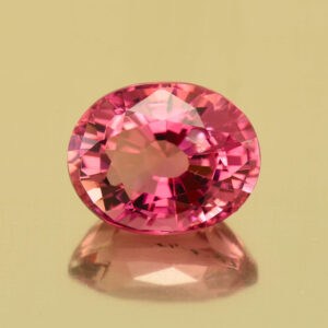 PinkTourmaline oval 10.8x8.5mm 4.05cts H tm1154 SOLD