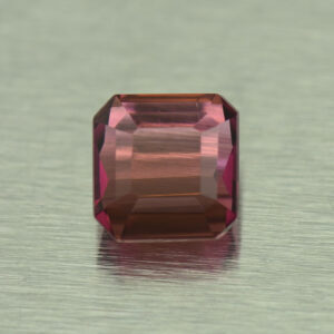PinkTourmaline sq eme cut 5.4x5.2mm 0.85cts N tm1399