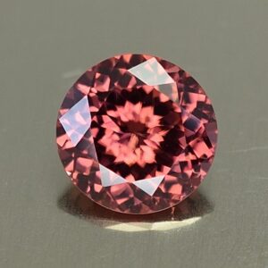 PinkZircon round 6.5mm 1.24cts N zn2949