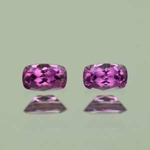 PurpleGarnet cush pair 5.0x3.1mm 0.62cts N pl697