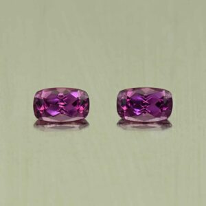 PurpleGarnet cush pair 5.0x3.1mm 0.66cts N pl944