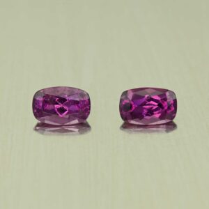 PurpleGarnet cush pair 5.5x3.6mm 1.00cts N pl945