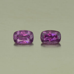PurpleGarnet cush pair 6.0x4.0mm 1.15cts N pl494