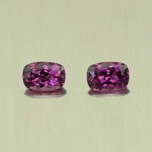 PurpleGarnet cush pair 6.0x4.1mm 1.27cts N pl946