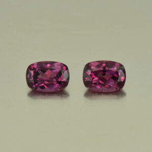 PurpleGarnet cush pair 6.9x5.0mm 2.05cts N pl588 SOLD
