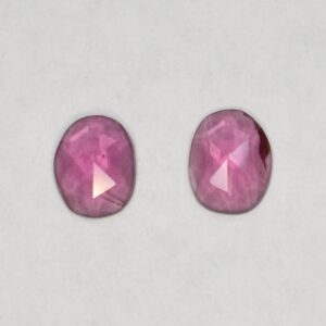 PurpleGarnet freeform rose cut 0.50 0.99cts 1.30cts 2pcs pl618