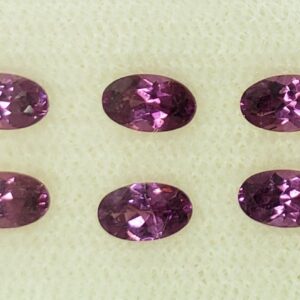 PurpleGarnet oval 5.0x3.0mm 2.80cts 10pcs pl615