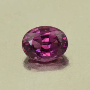 PurpleGarnet oval 5.8x4.5mm 0.76cts N pl309