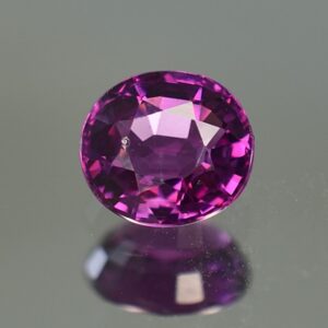 PurpleGarnet oval 6.8x6.1mm 1.41cts pl119d