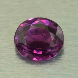 PurpleGarnet oval 7.4x6.3mm 1.31cts N pl668