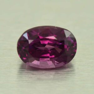 PurpleGarnet oval 7.5x5.3mm 1.45cts N pl675
