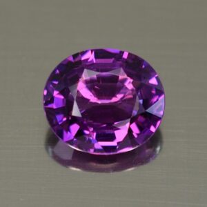 PurpleGarnet oval 7.8x6.8mm 1.77cts pl119b