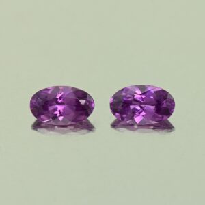 PurpleGarnet oval pair 5.0x3.0mm 0.53cts N pl717