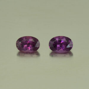 PurpleGarnet oval pair 6.8x4.8mm 1.71cts N pl531