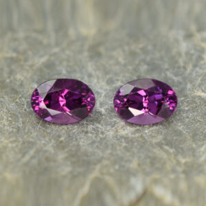 PurpleGarnet oval pair 6.8x4.8mm 1.91cts N pl582 crop 1