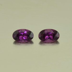 PurpleGarnet oval pair 7.8x5.0mm 2.20cts N pl592 SOLD