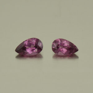 PurpleGarnet pear pair 5.0x3.0mm 0.47cts N pl540