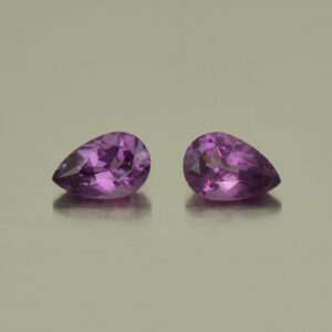 PurpleGarnet pear pair 5.5x3.5mm 0.76cts N pl543