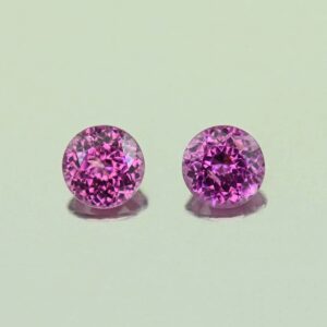 PurpleGarnet round pair 4.0mm 0.61cts N pl848