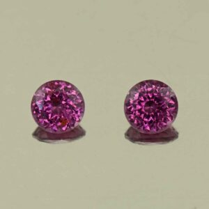 PurpleGarnet round pair 4.0mm 0.64cts N pl969