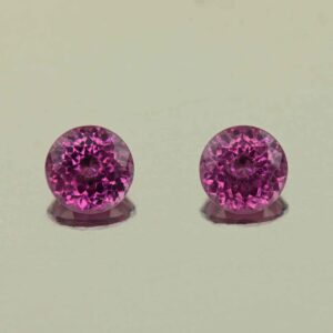 PurpleGarnet round pair 4.0mm 0.65cts N pl970
