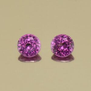 PurpleGarnet round pair 4.0mm 0.66cts N pl643 SOLD