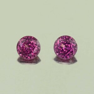 PurpleGarnet round pair 4.0mm 0.67cts N pl851