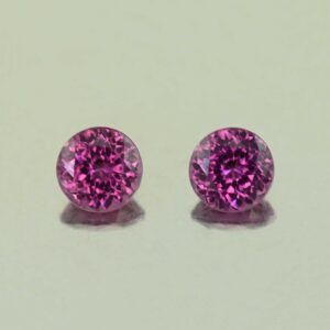 PurpleGarnet round pair 4.0mm 0.67cts N pl852