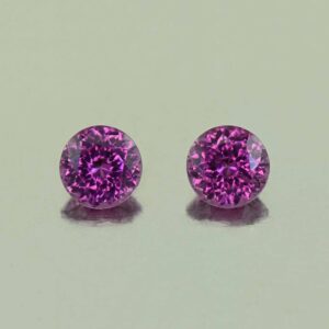 PurpleGarnet round pair 4.0mm 0.68cts N pl768