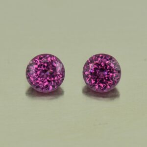 PurpleGarnet round pair 4.0mm 0.69cts N pl649