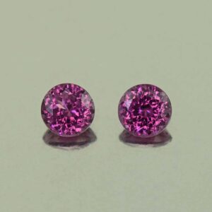 PurpleGarnet round pair 4.0mm 0.69cts N pl854