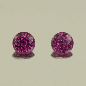PurpleGarnet round pair 4.5mm 0.89cts N pl974