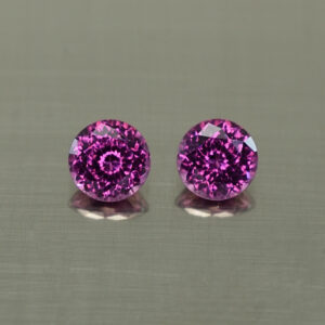 PurpleGarnet round pair 4.5mm 0.96cts N pl561 SOLD