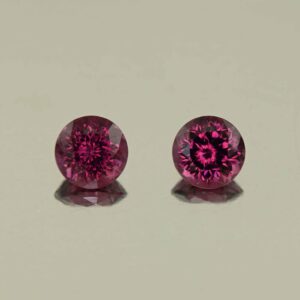 PurpleGarnet round pair 5.0mm 1.31cts N pl979 SOLD