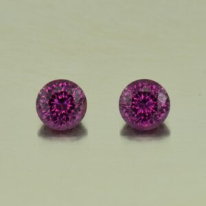 PurpleGarnet round pair 5.5mm 1.80cts N pl631 SOLD