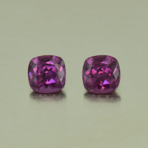 PurpleGarnet sq cush pair 4.5mm 1.06cts N pl596 SOLD