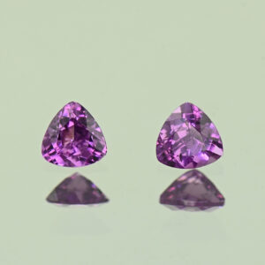 PurpleGarnet trill pair 4.0mm 0.57cts N pl785