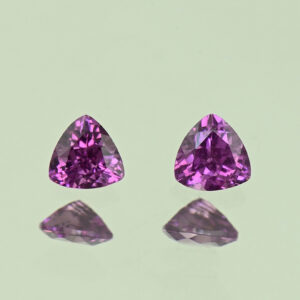 PurpleGarnet trill pair 4.0mm 0.59cts N pl795