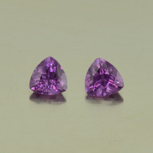 PurpleGarnet trill pair 4.0mm 0.60cts N pl464 SOLD