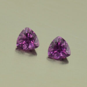 PurpleGarnet trill pair 4.0mm 0.61cts N pl465